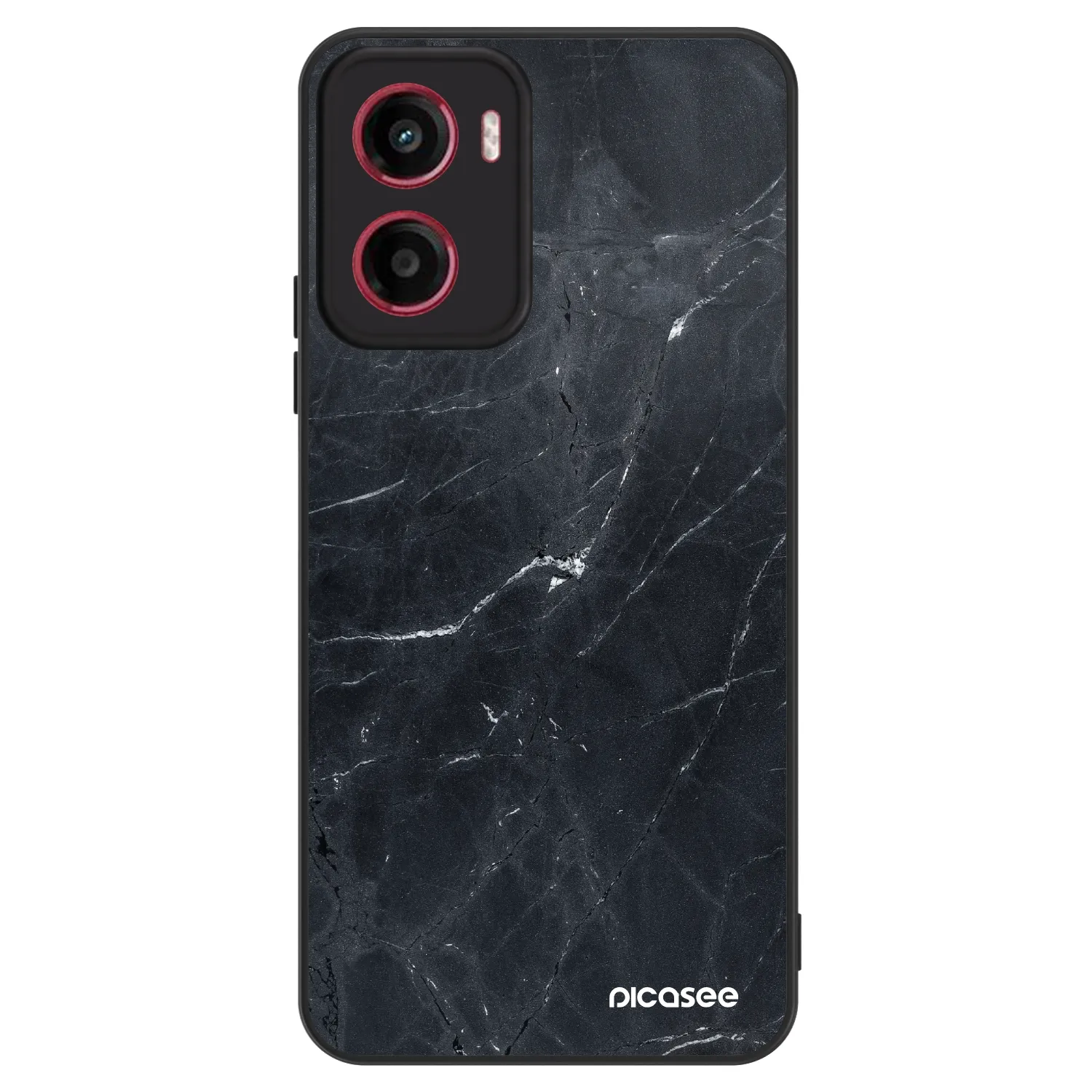 Picasee ULTIMATE CASE für Motorola Moto G05 - Black marble