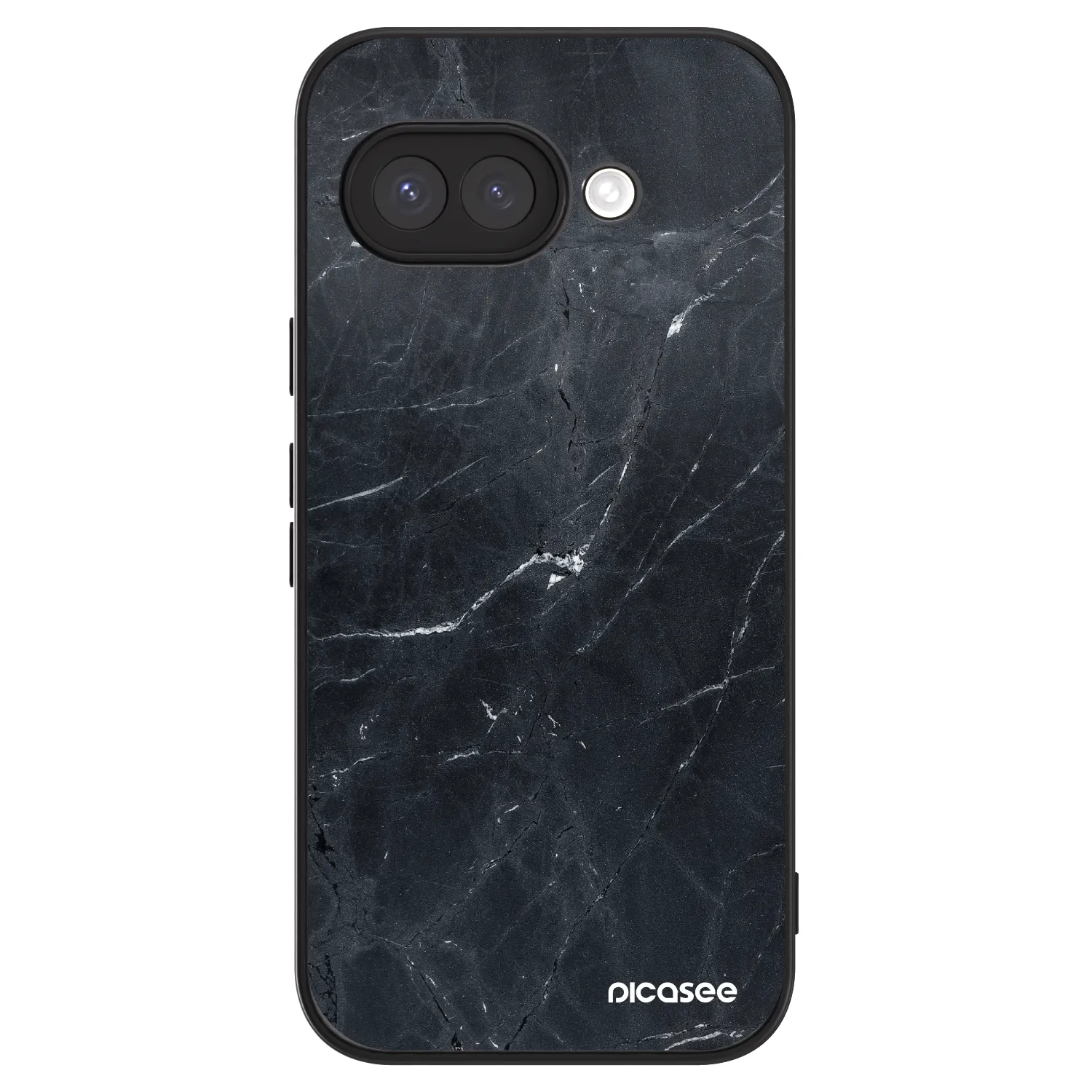 Picasee ULTIMATE CASE für Google Pixel 9a - Black marble