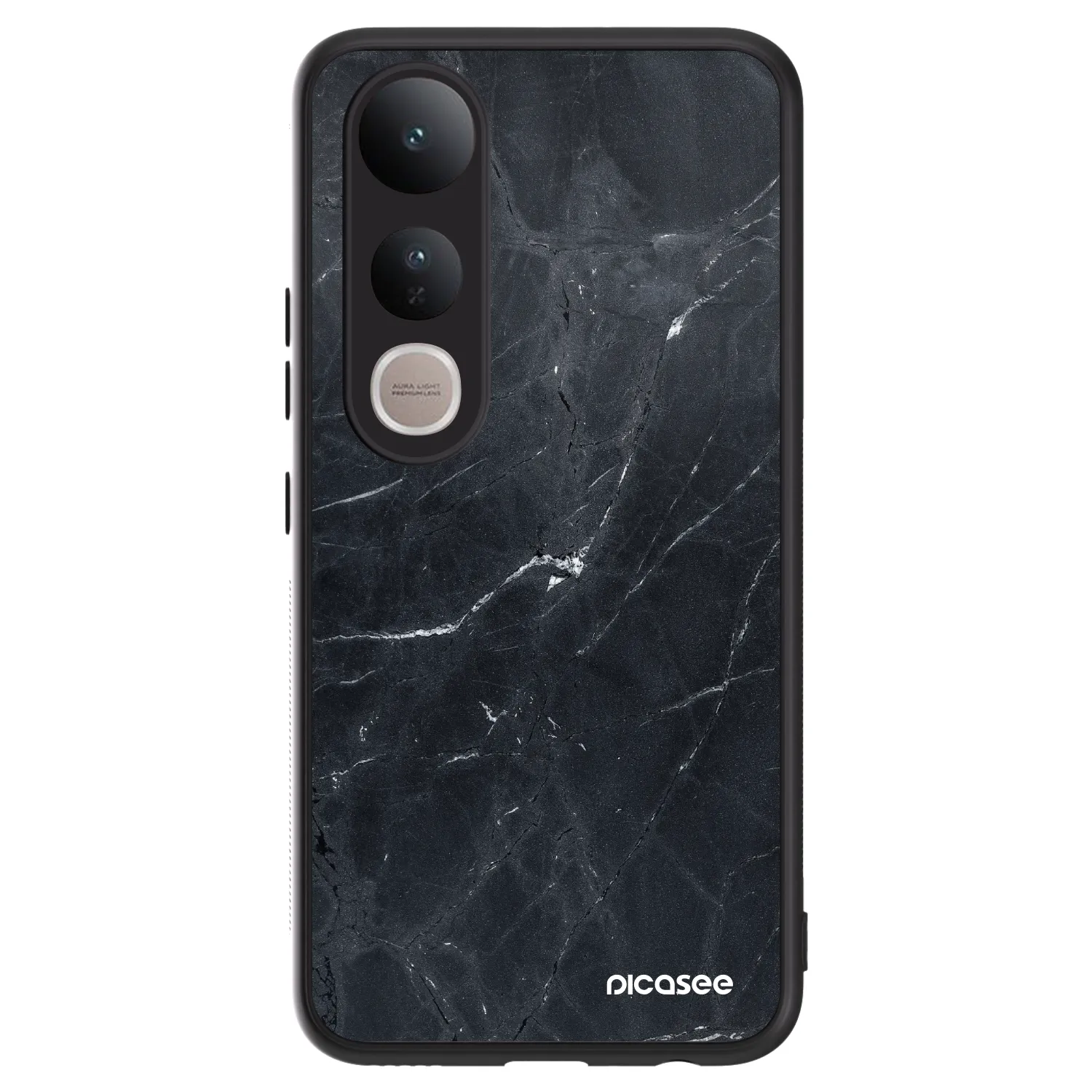 Picasee ULTIMATE CASE für Vivo V50 Lite 5G - Black marble