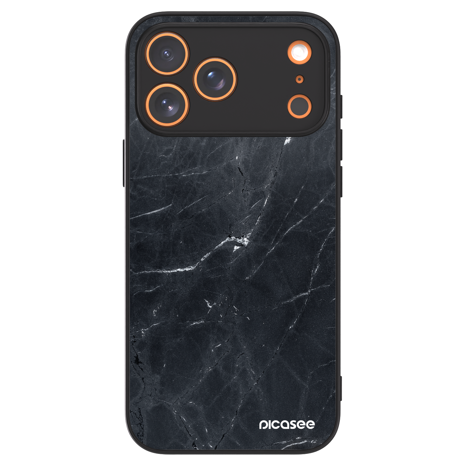 Picasee ULTIMATE CASE für Apple iPhone 17 Pro Max - Black marble