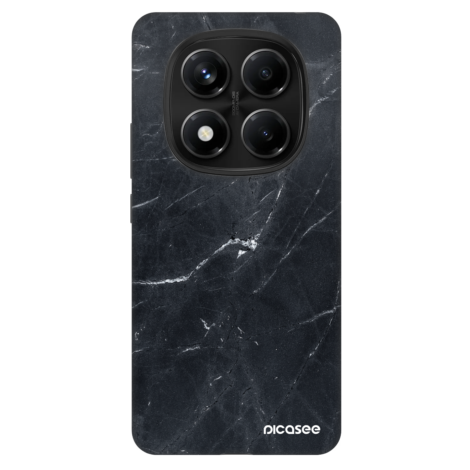 Picasee Fashion Case für Xiaomi Redmi Note 14 Pro 5G - Black marble