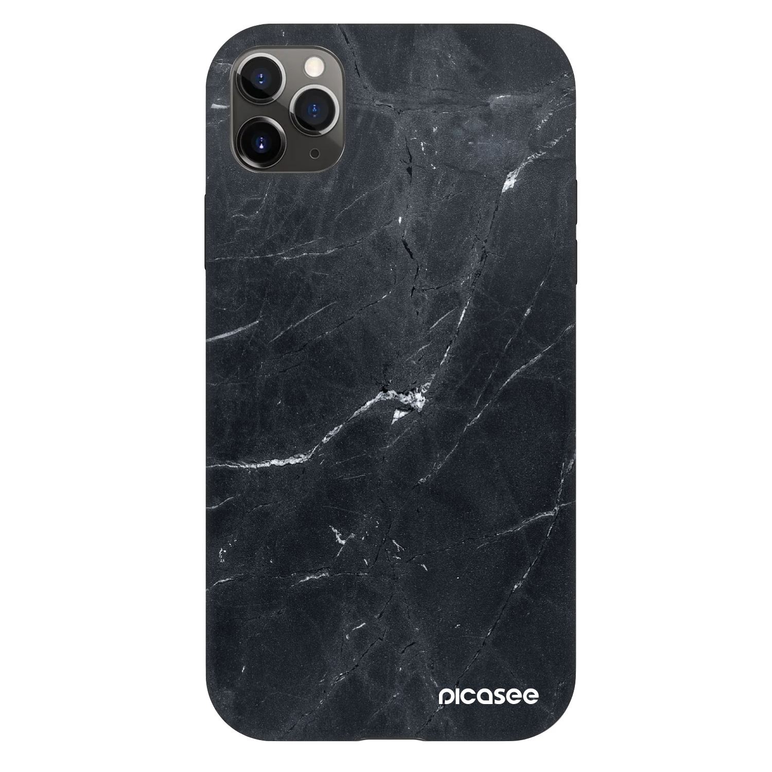 Picasee Fashion Case für Apple iPhone 11 Pro Max - Black marble
