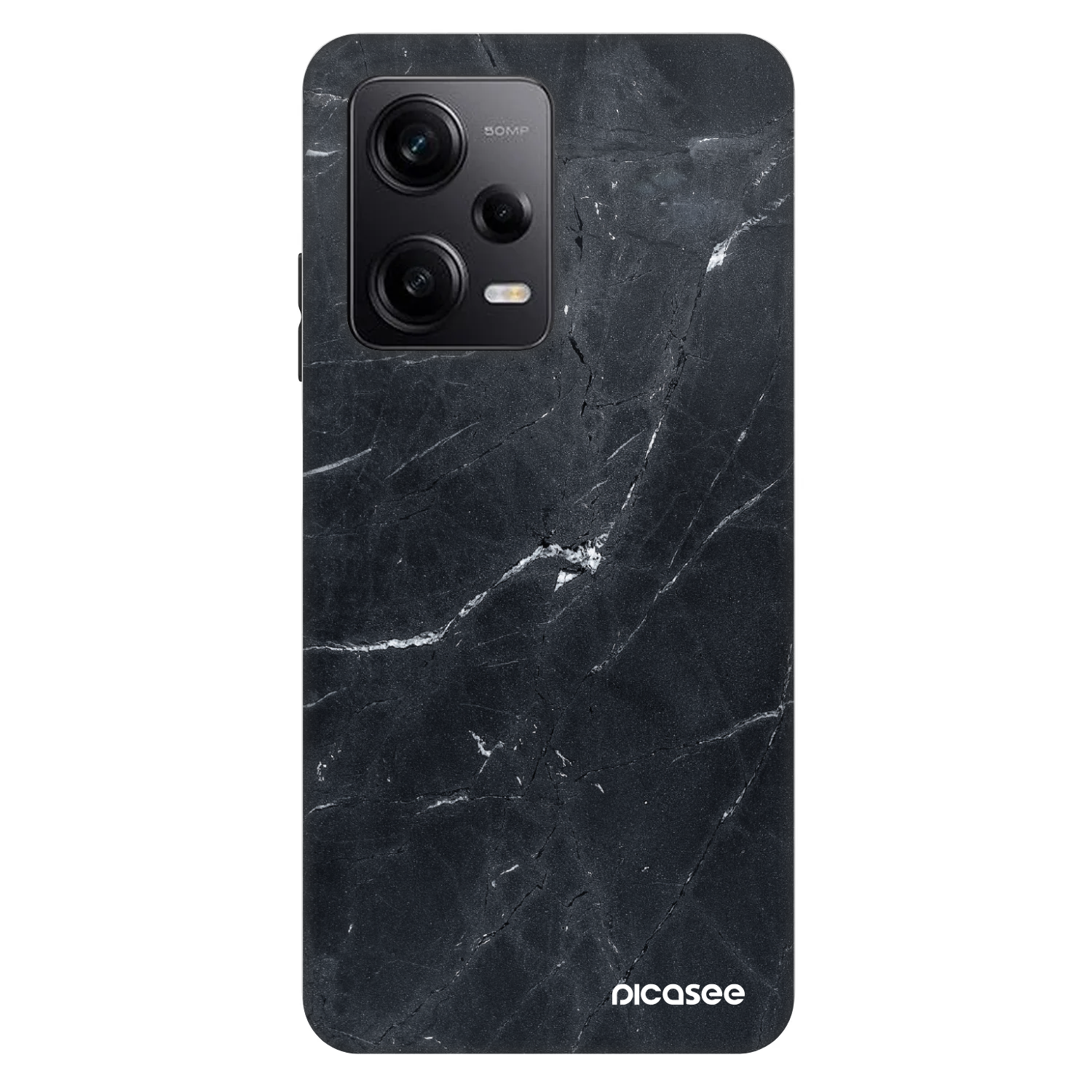 Picasee Fashion Case für Xiaomi Redmi Note 12 Pro+ 5G - Black marble