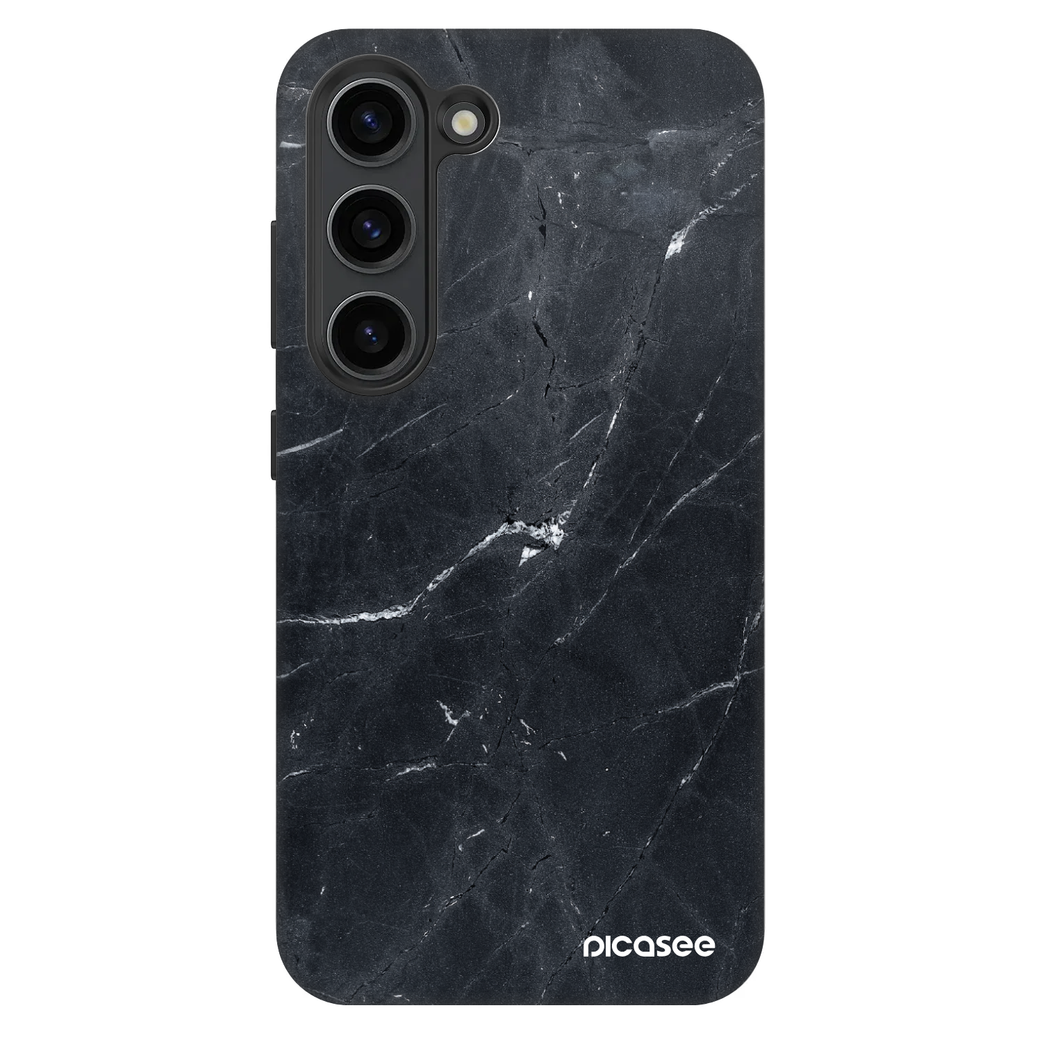 Picasee Fashion Case für Samsung Galaxy S23+ 5G - Black marble