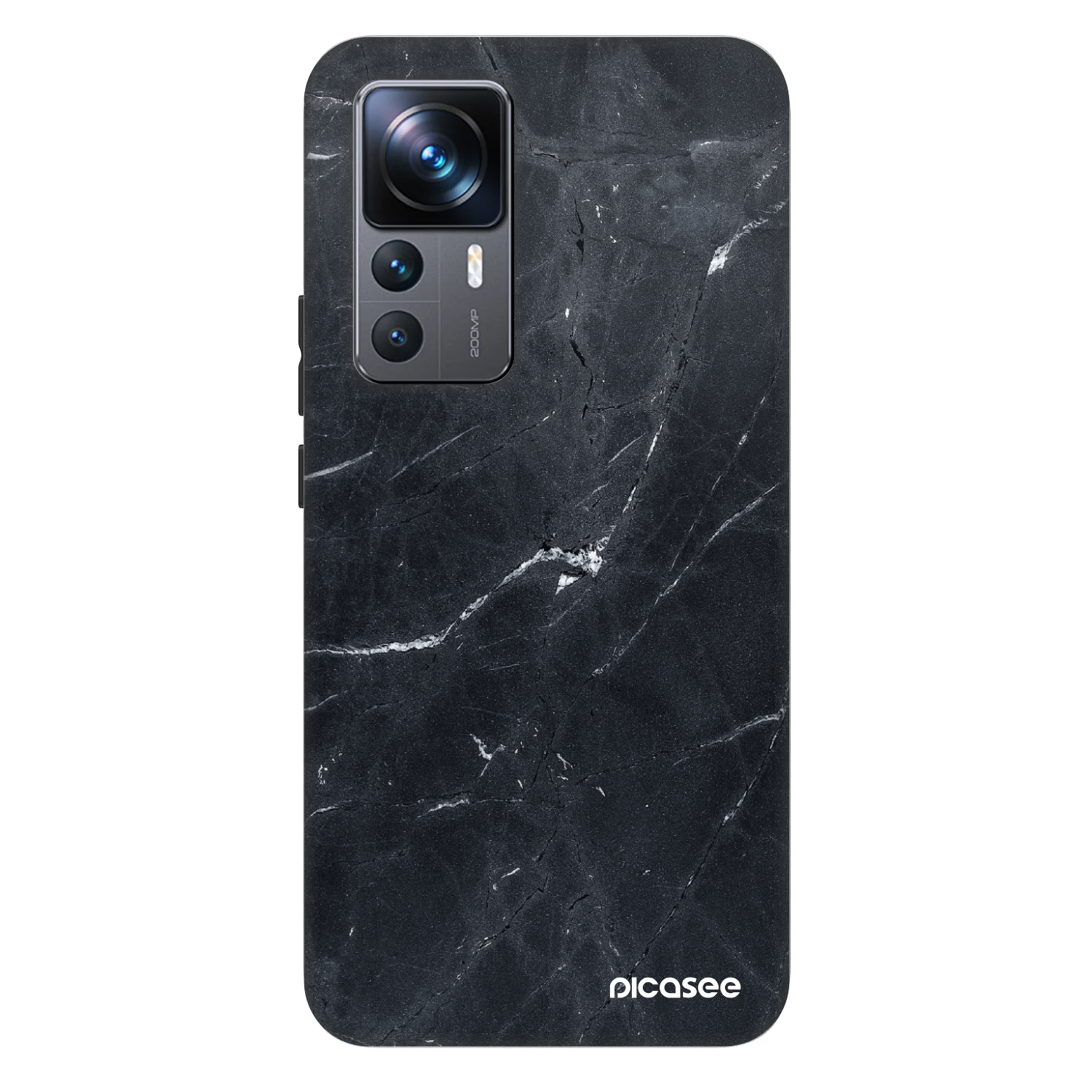 Picasee Fashion Case für Xiaomi 12T - Black marble