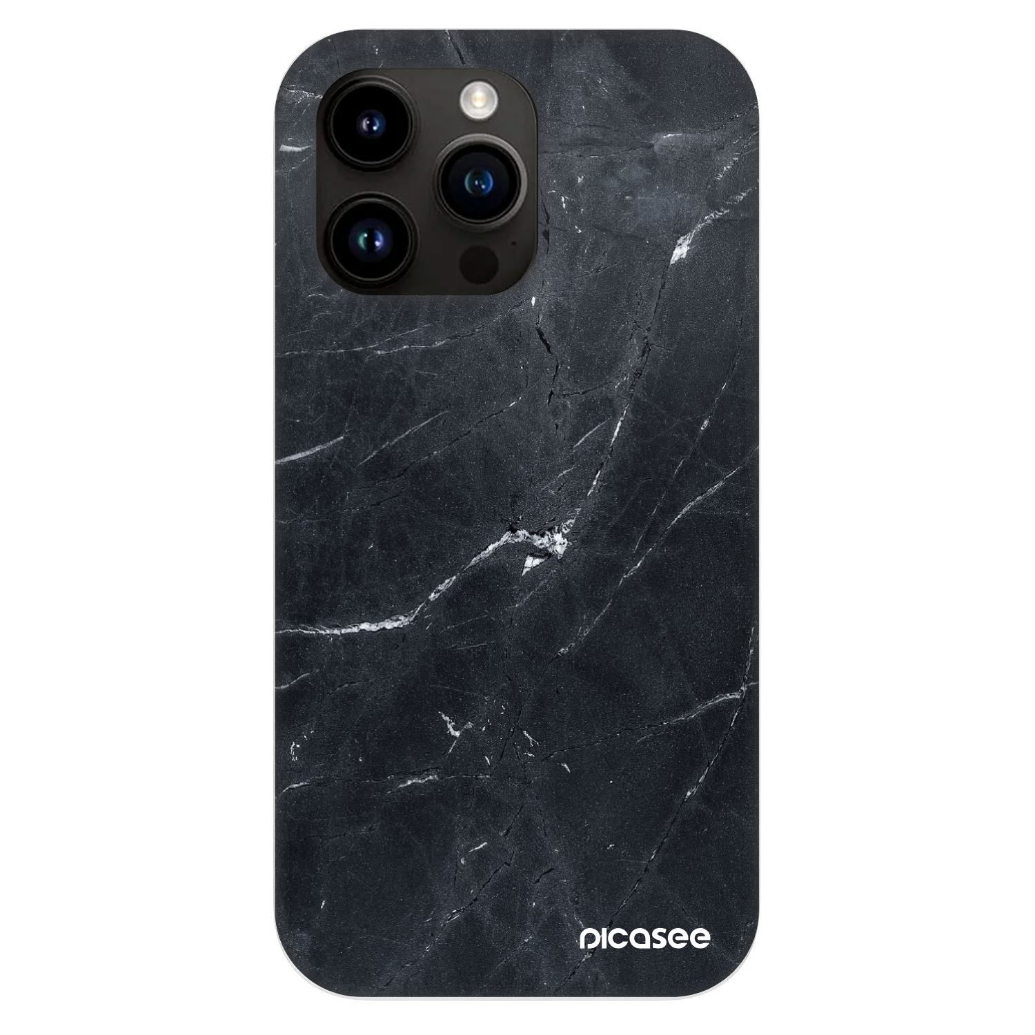 Picasee Fashion Case MagSafe für Apple iPhone 13 Pro - Black marble