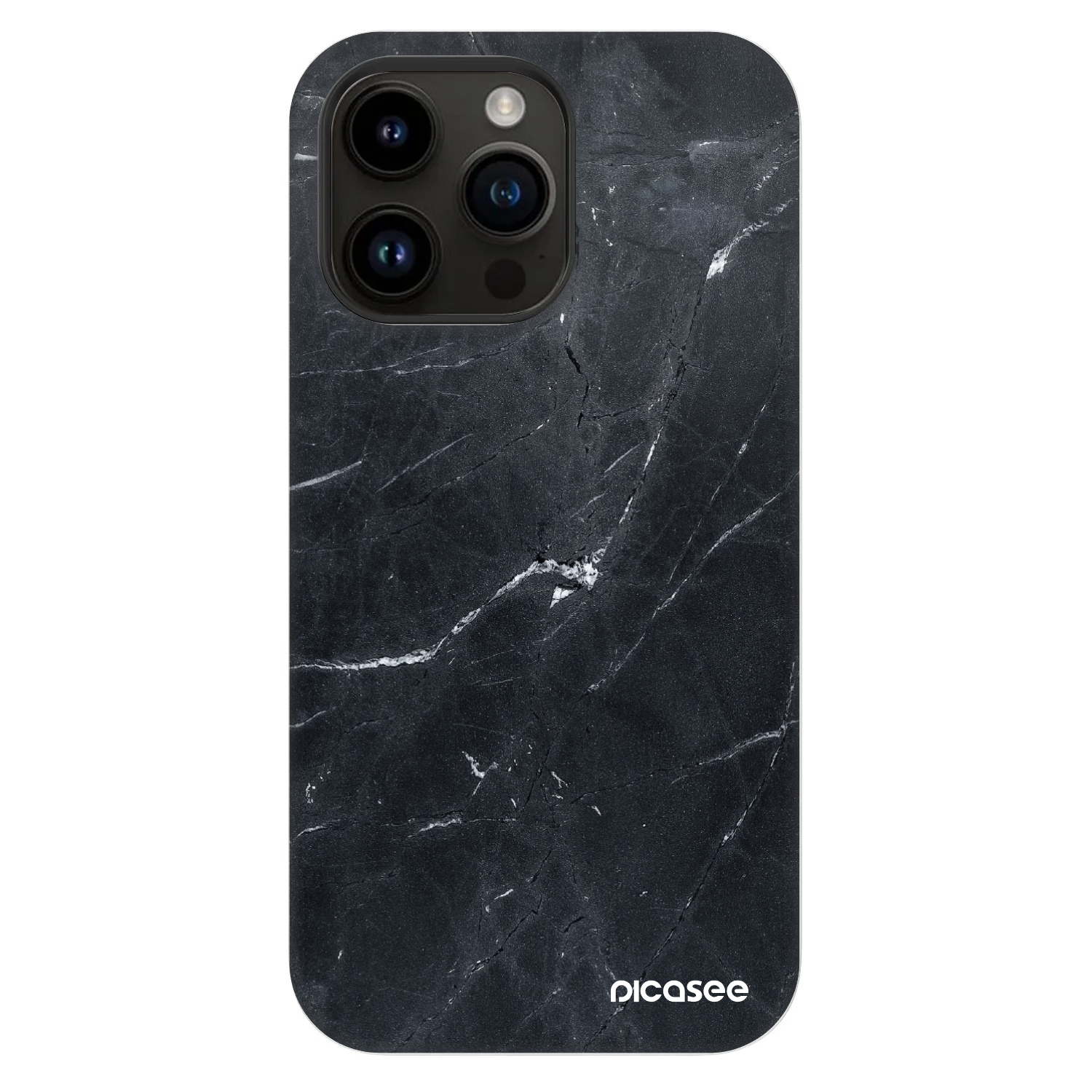 Picasee Fashion Case MagSafe für Apple iPhone 14 Pro Max - Black marble