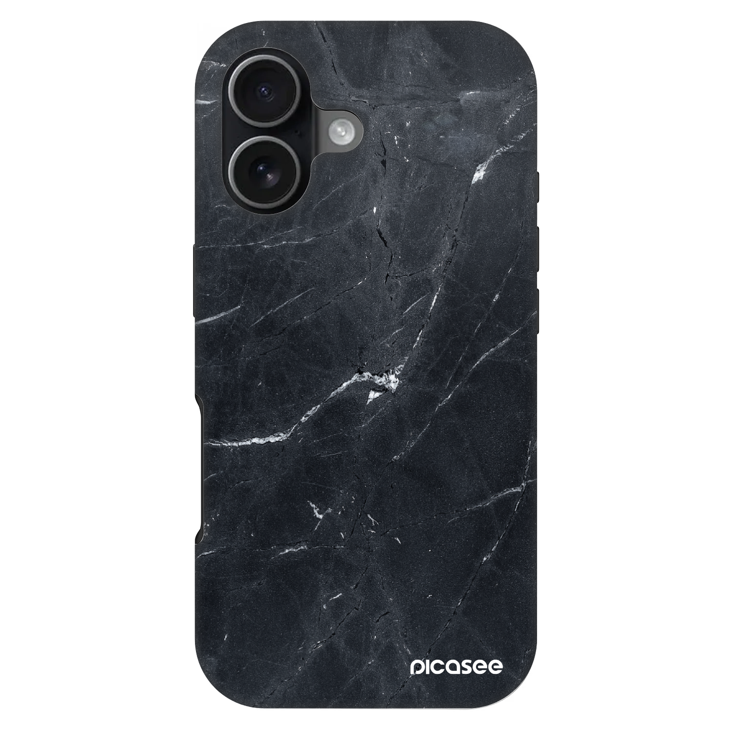 Picasee Fashion Case MagSafe für Apple iPhone 17 - Black marble