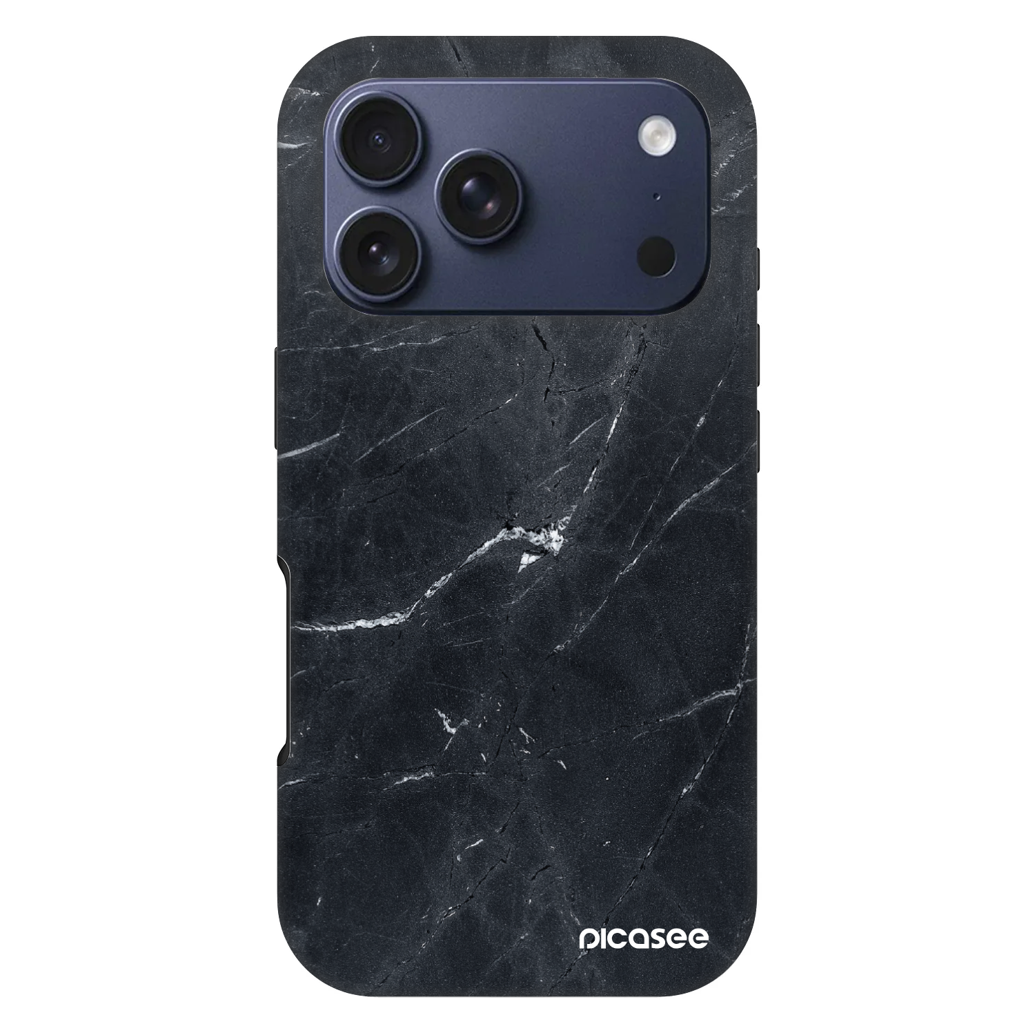 Picasee Fashion Case MagSafe für Apple iPhone 17 Pro - Black marble