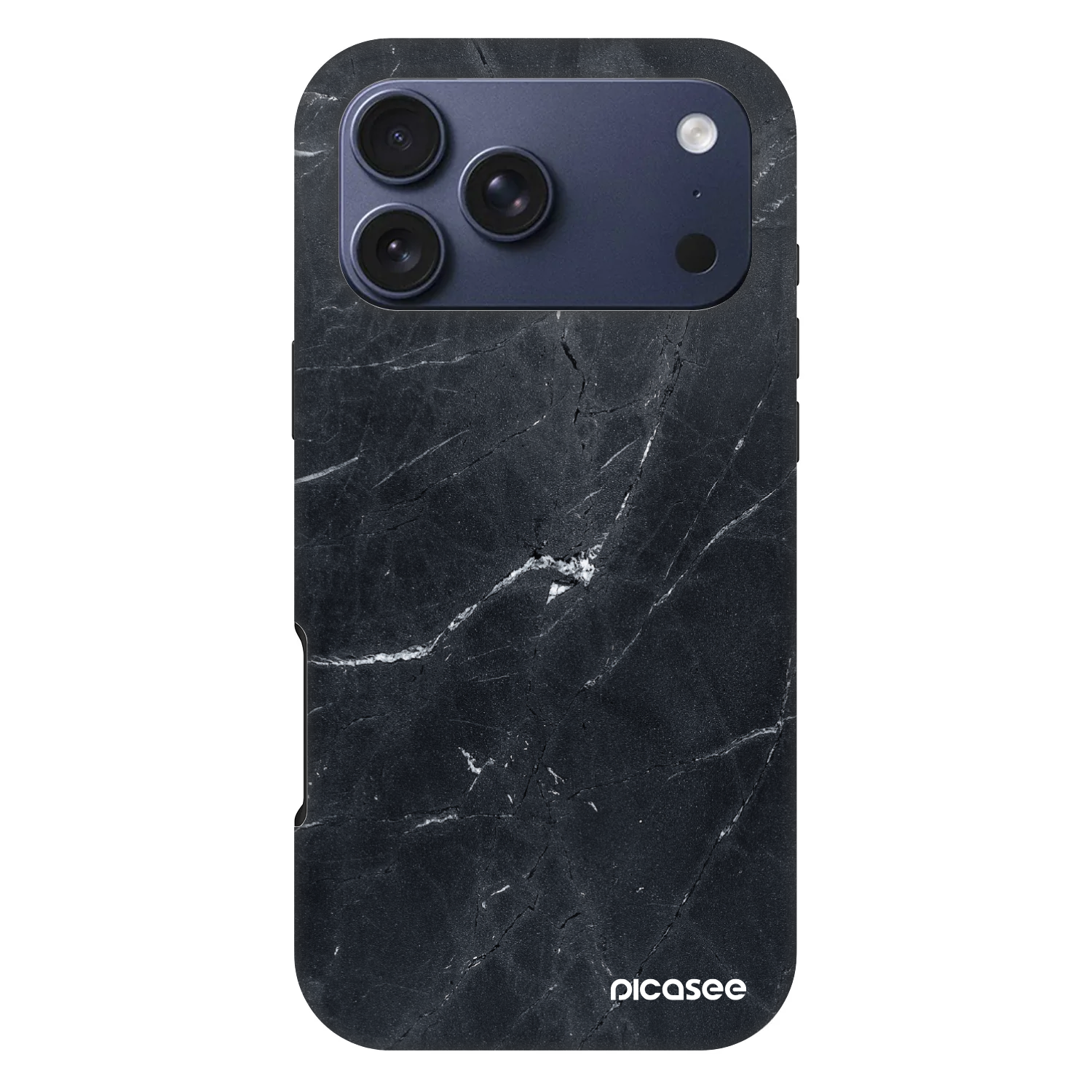 Picasee Fashion Case MagSafe für Apple iPhone 17 Pro Max - Black marble