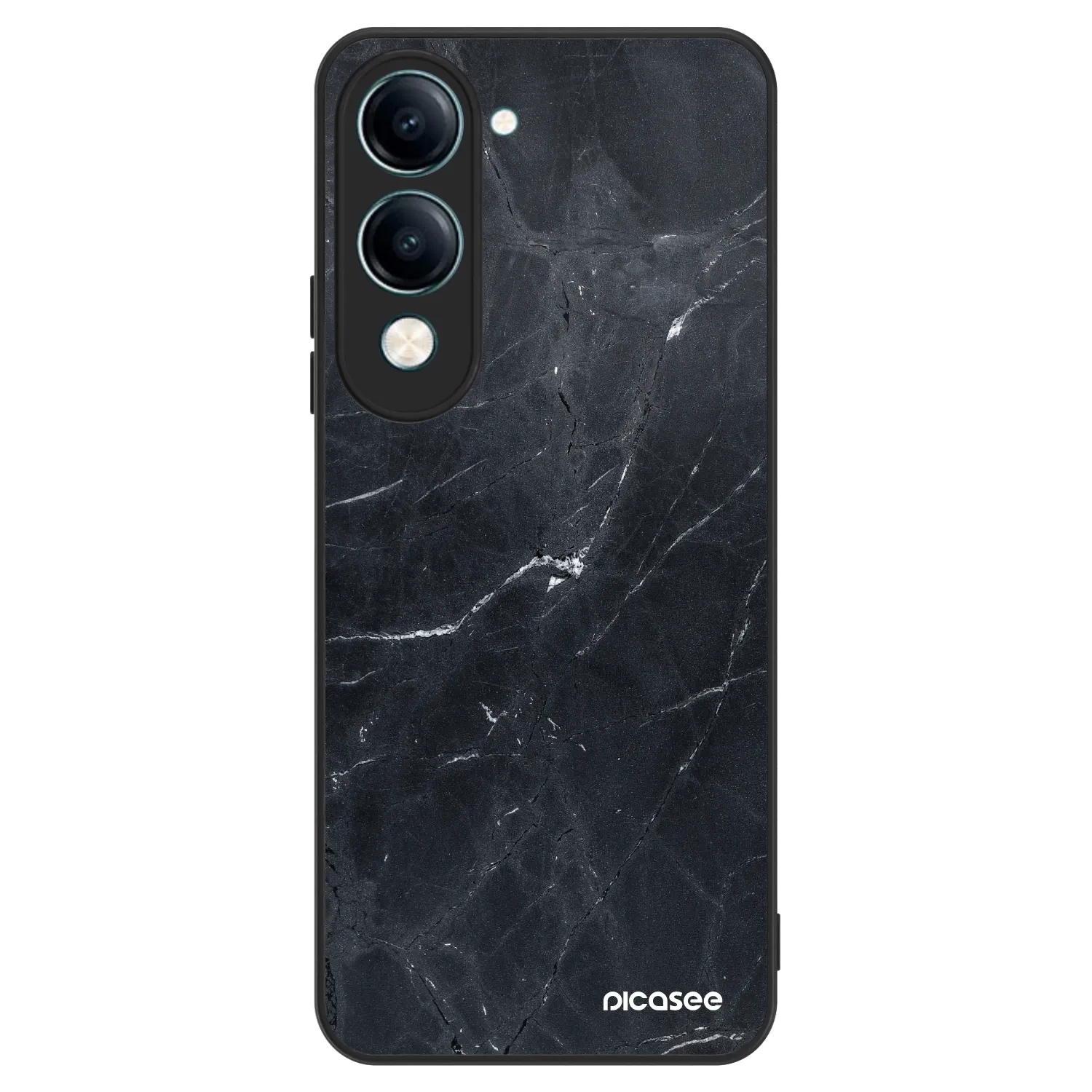 Picasee ULTIMATE CASE für Vivo Y29s 5G - Black marble