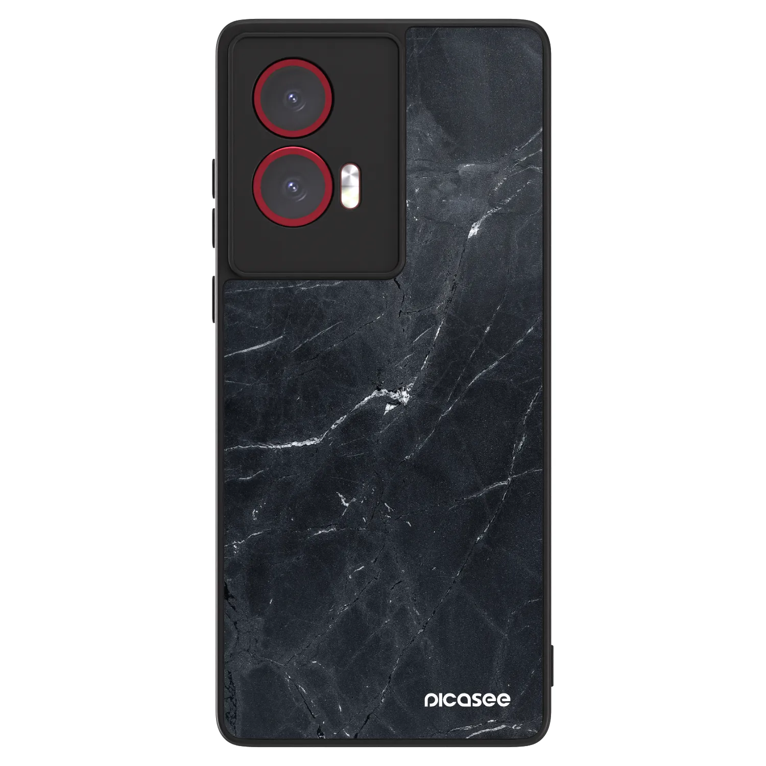 Picasee ULTIMATE CASE für Motorola Edge 50 Fusion - Black marble
