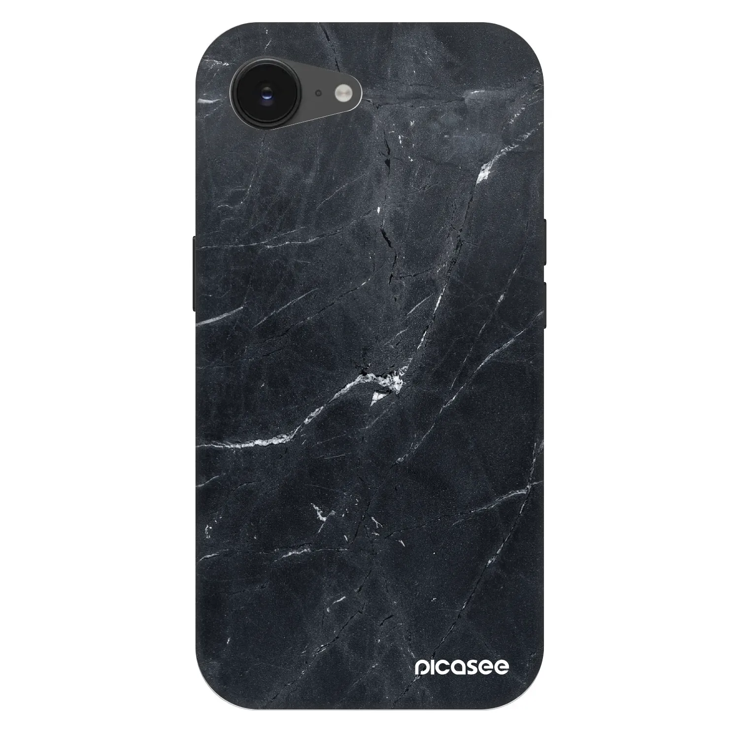 Picasee Fashion Case MagSafe für Apple iPhone 17e - Black marble