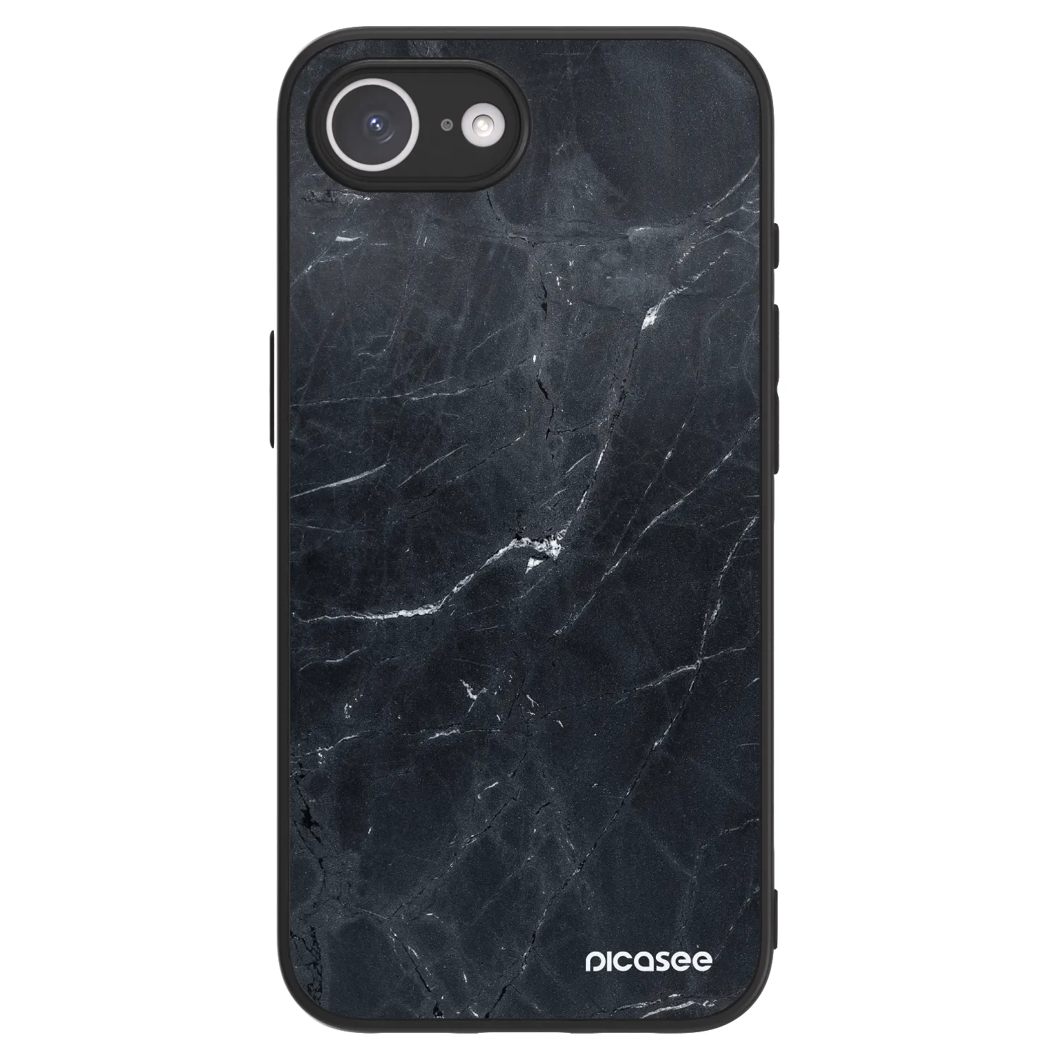 Picasee ULTIMATE CASE MagSafe für Apple iPhone 17e - Black marble