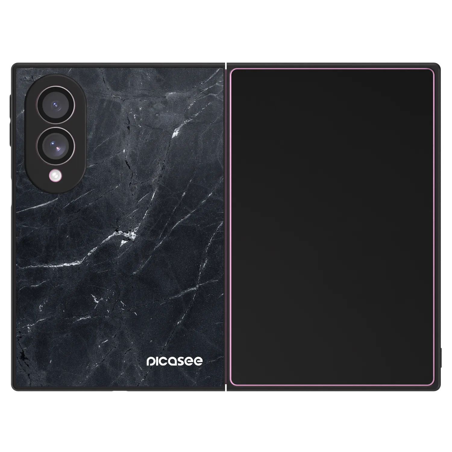 Picasee ULTIMATE CASE für Samsung Galaxy Z Fold8 5G - Black marble
