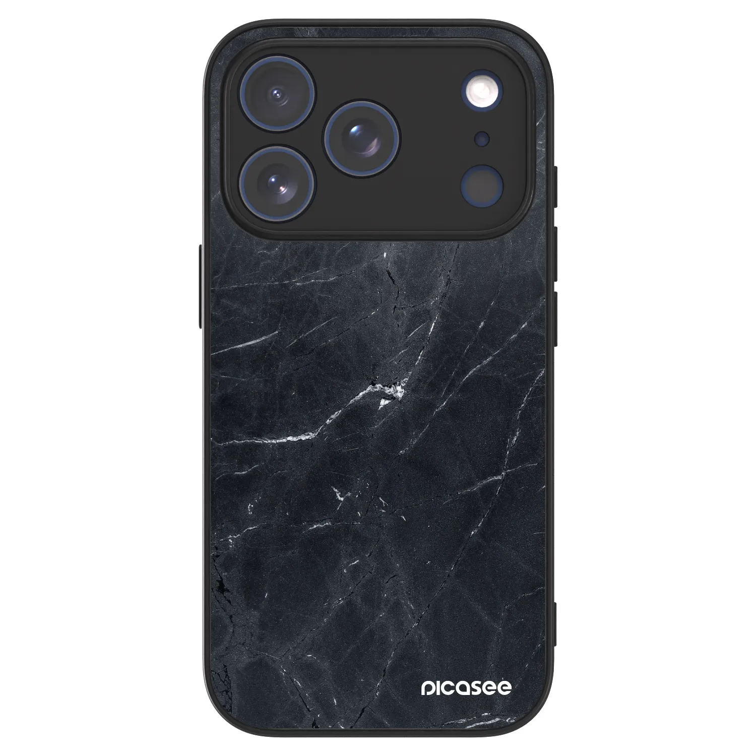 Picasee ULTIMATE CASE MagSafe für Apple iPhone 18 Pro - Black marble