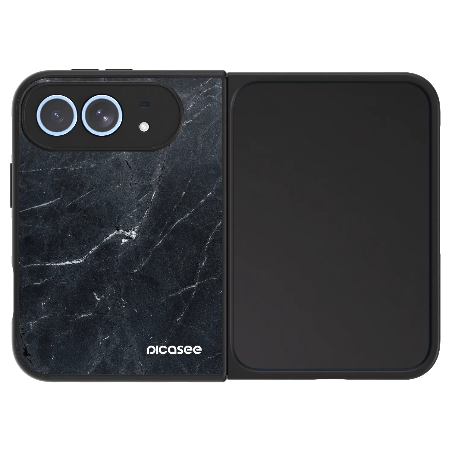 Picasee ULTIMATE CASE MagSafe für Apple iPhone Duo - Black marble
