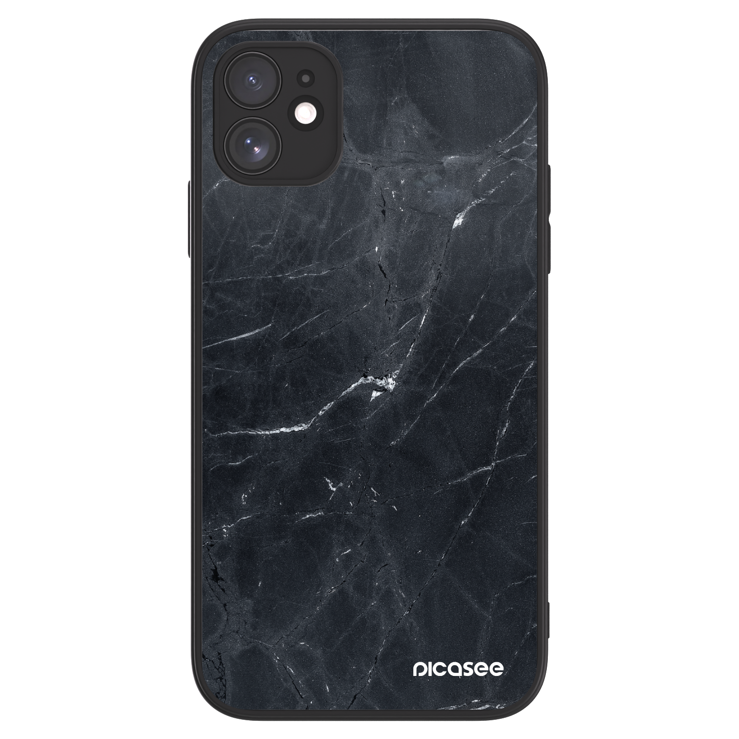 Picasee ULTIMATE CASE für Apple iPhone 11 - Black marble