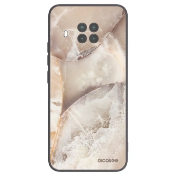 Picasee Xiaomi Mi 10T Lite Hülle - Schwarzes Silikon - Cream marble