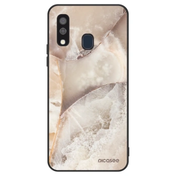 Hülle für Samsung Galaxy A40 A405F - Cream marble