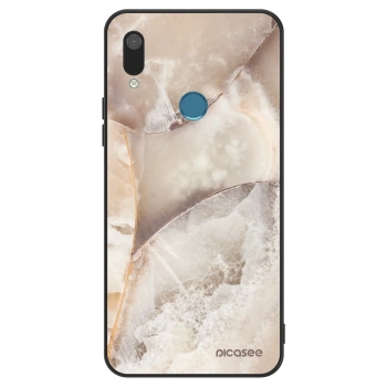 Hülle für Huawei Y7 2019 - Cream marble