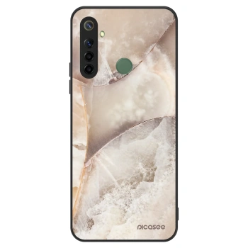 Hülle für Realme 6i - Cream marble