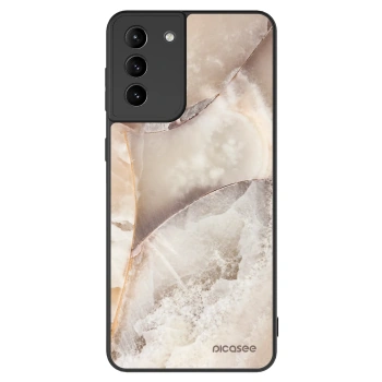 Hülle für Samsung Galaxy S21+ 5G G996F - Cream marble