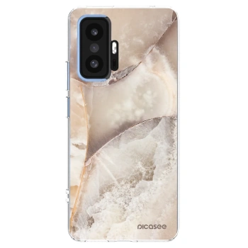 Picasee Xiaomi 11T Hülle - Transparentes Silikon - Cream marble