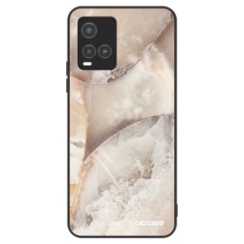 Hülle für Vivo Y33s - Cream marble