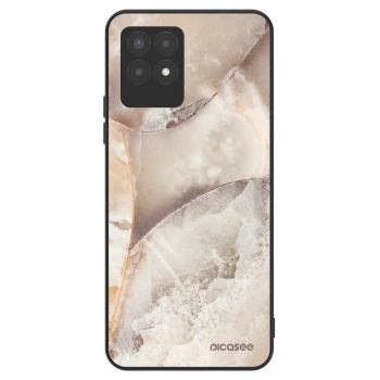 Hülle für Realme 8i - Cream marble