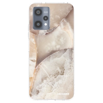 Picasee Realme 9 Pro 5G Hülle - Transparentes Silikon - Cream marble