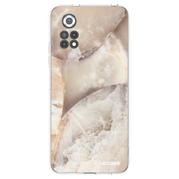 Picasee Xiaomi Poco X4 Pro 5G Hülle - Transparentes Silikon - Cream marble