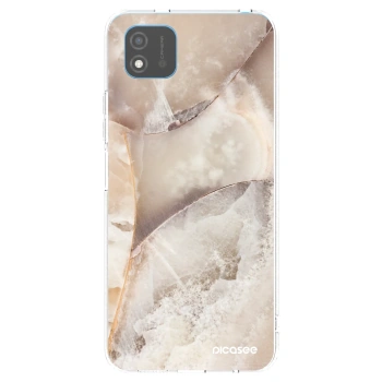 Picasee Realme C11 (2021) Hülle - Transparentes Silikon - Cream marble