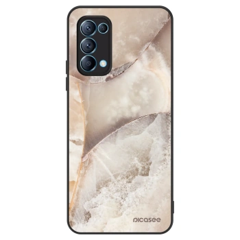 Hülle für OPPO Reno 5 5G - Cream marble