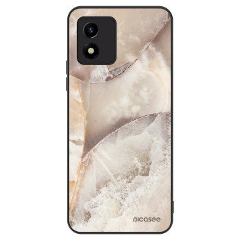 Hülle für Vivo Y01 - Cream marble