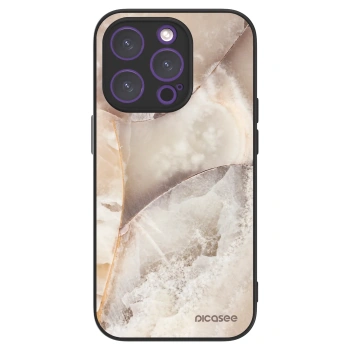 Picasee ULTIMATE CASE MagSafe für Apple iPhone 14 Pro - Cream marble