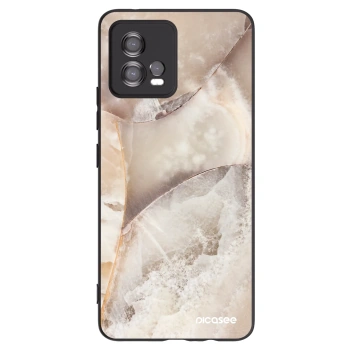Hülle für Motorola Moto G72 - Cream marble