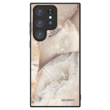 Picasee ULTIMATE CASE PowerShare für Samsung Galaxy S23 Ultra 5G - Cream marble