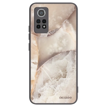 Picasee Xiaomi Redmi Note 12 Pro 4G Hülle - Schwarzes Silikon - Cream marble