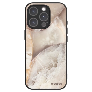 Picasee ULTIMATE CASE MagSafe für Apple iPhone 16 Pro - Cream marble