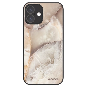 Picasee ULTIMATE CASE MagSafe für Apple iPhone 16 Plus - Cream marble