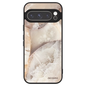 Hülle für Google Pixel 9 Pro - Cream marble
