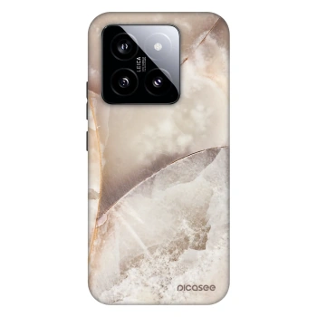 Hülle für Xiaomi 14 - Cream marble