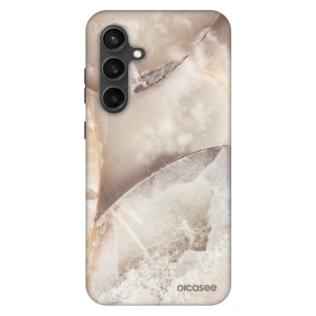 Hülle für Samsung Galaxy S24 FE S721B - Cream marble