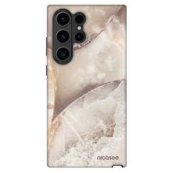 Hülle für Samsung Galaxy S23 Ultra 5G - Cream marble