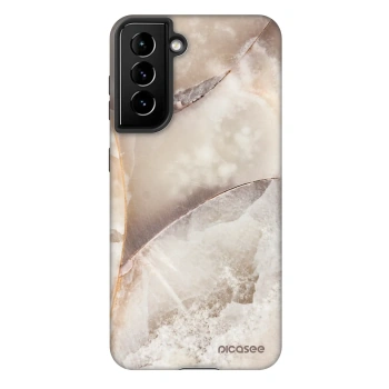 Picasee Fashion Case für Samsung Galaxy S22 5G - Cream marble