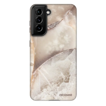 Hülle für Samsung Galaxy S21 FE 5G - Cream marble