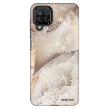 Hülle für Samsung Galaxy A12 A125F - Cream marble