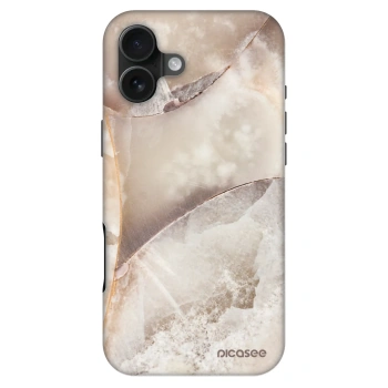 Hülle für Apple iPhone 16 Plus - Cream marble