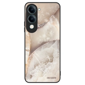 Hülle für Vivo Y29s 5G - Cream marble
